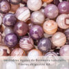 Agate du Botswana naturelle Lithosmose