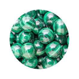 Bijoux en Malachite