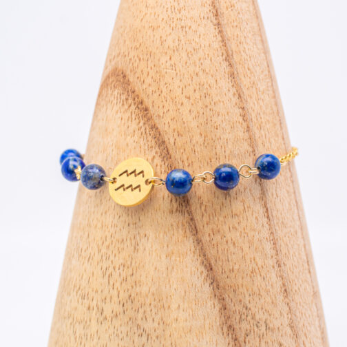 Bracelet Astria Lapis Lazuli Verseau Lithosmose
