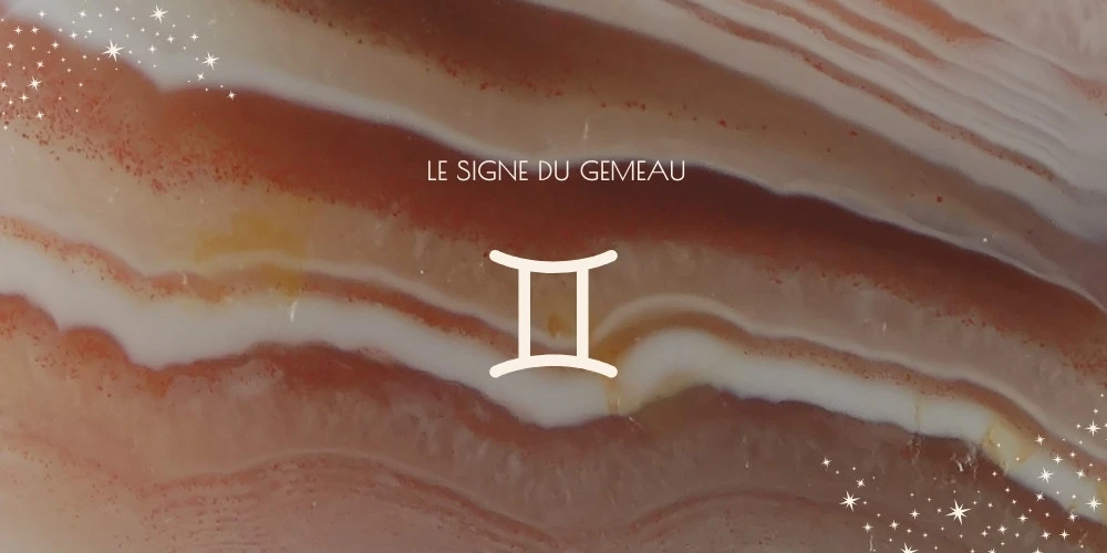 Pierres naturelles pour les signes du gémeaux