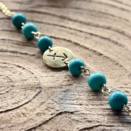 Bracelet Astria Sagittaire<br> En Turquoise