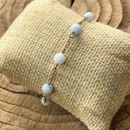 Bracelet Sérénité – Aigue Marine – Andromède