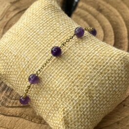 Bracelet Améthyste – Apaisement – Andromède
