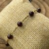 Bracelet Grenat rouge - Vitalité - Andromède Lithosmose