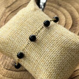 Bracelet Obsidienne – Ancrage – Andromède