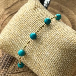 Bracelet Protection – Turquoise – Andromède