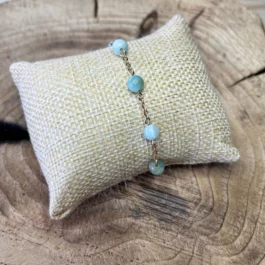 Bracelet Sérénité – Amazonite  – Andromède