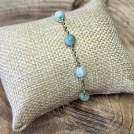 Bracelet Sérénité – Amazonite  – Andromède