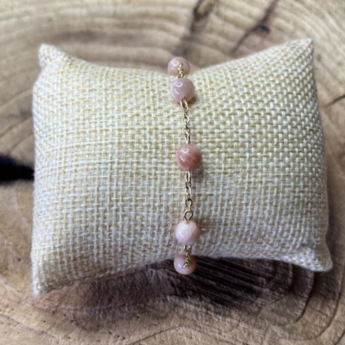 Bracelet Joie de Vivre - Pierre de Soleil - Andromède - Lithosmose