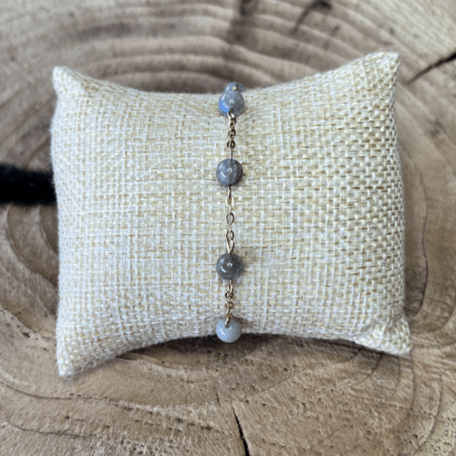 Bracelet Transformation - Labradorite - Andromède - Lithosmose