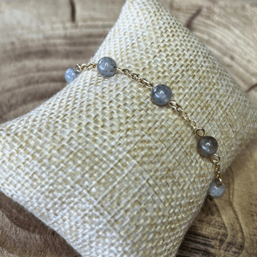 Bracelet Transformation - Labradorite - Andromède - Lithosmose