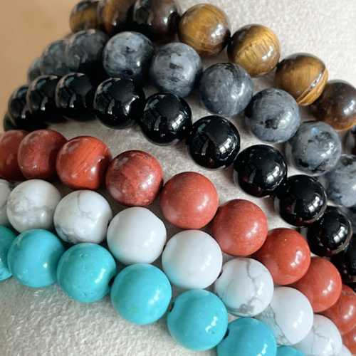 Bracelet Centaure pour homme en pierres naturelles